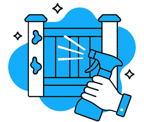 czyszczenie ogrodzen